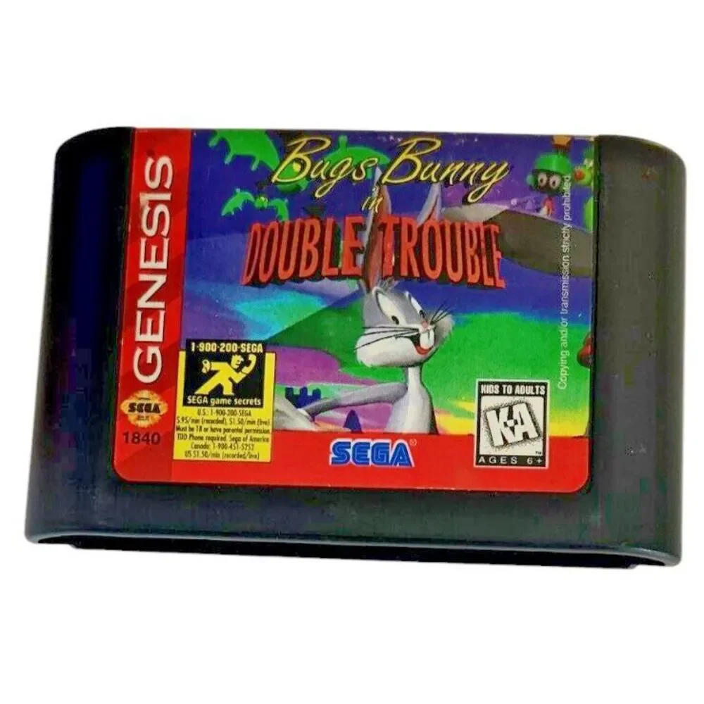 Sega Genesis - Bugs‎ Bunny in Double Trouble